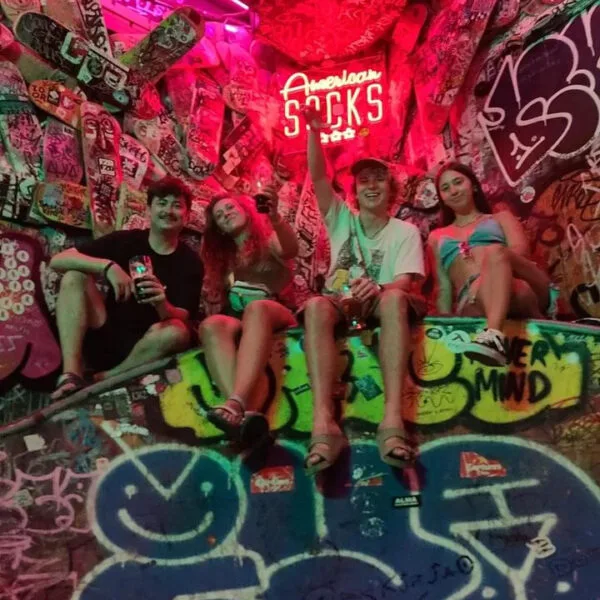 Barcelona travel bar