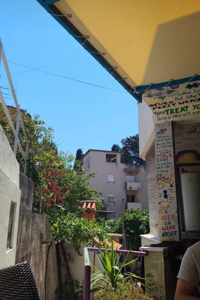 Split beach hostel best hostel in europe